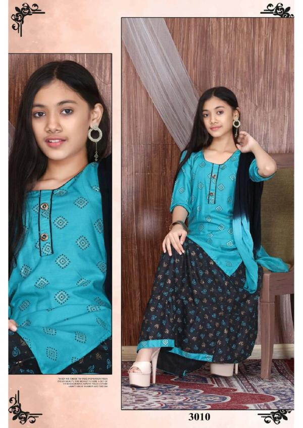 Rajjo Daughter Rayon Exclusive Designer Readymade Collection